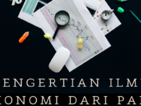 Sejarah ilmu ekonomi